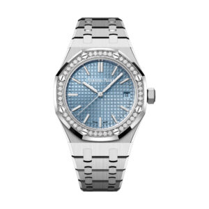 Audemars Piguet 15551ST.ZZ.1356ST.04 Royal Oak Light Blue Dial Stainless Steel Bracelet