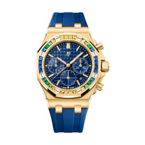 Audemars Piguet 26236BA.YY.D346CA.01 Royal Oak Offshore Blue Dial Blue Rubber Strap