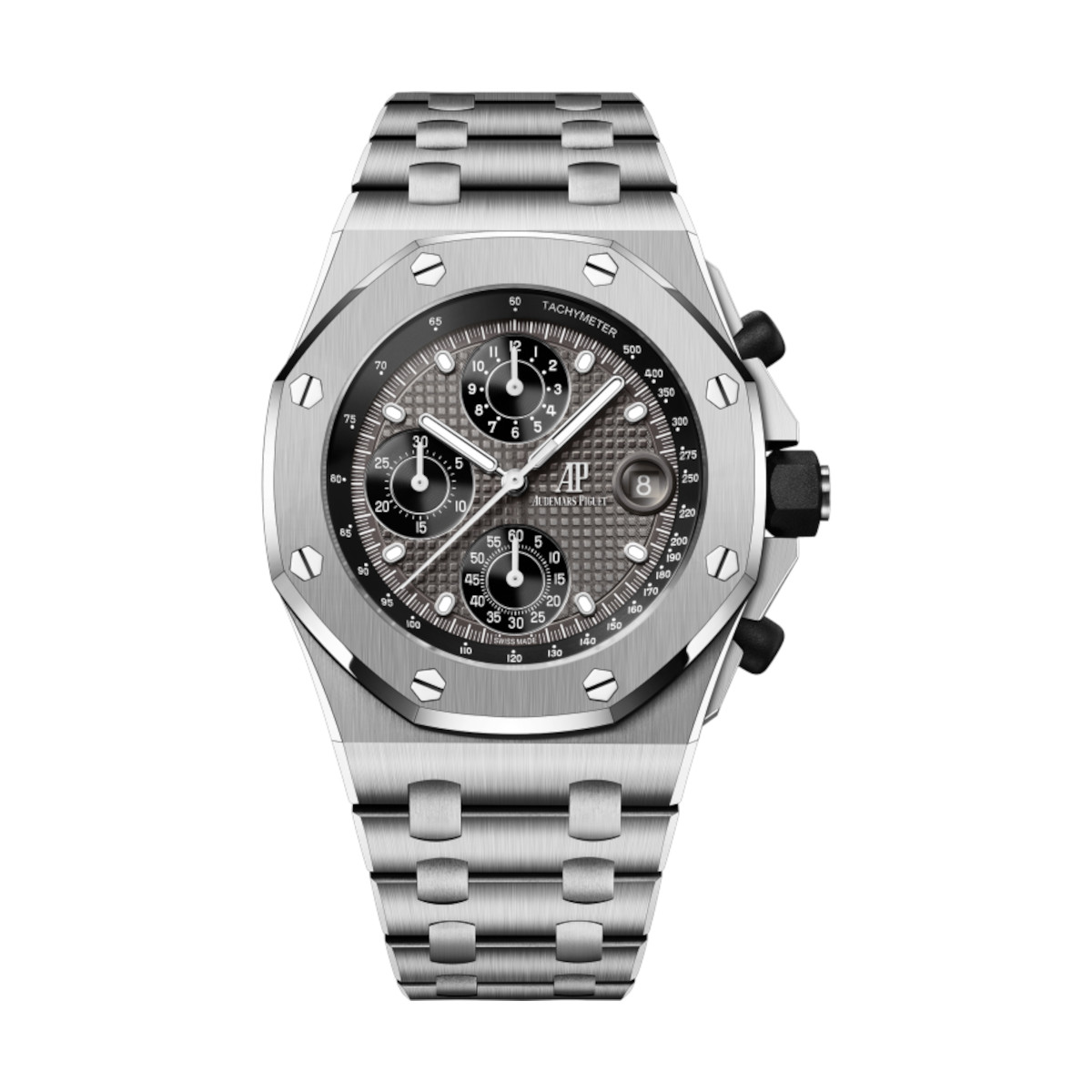 Audemars Piguet  26238TI.OO.2000TI.01 Royal Oak Offshore Grey Dial Titanium Bracelet