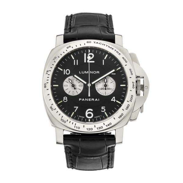 Panerai PAM00189 Luminor Chrono White Gold 40mm