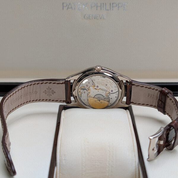 Patek Philippe 3940G White Gold 36mm Perpetual Calendar Watch - Image 6