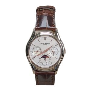 Patek Philippe 3940G White Gold 36mm Perpetual Calendar Watch
