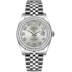 Rolex Datejust 36mm 116244-0077 Silver Dial Jubilee Bracelet