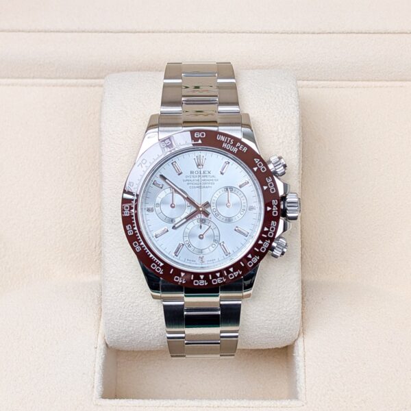 Rolex 116520 Daytona 40mm Aftermarket Dial and Bezel Stainless Oyster - Image 2