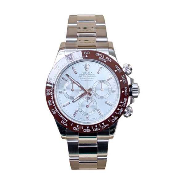 Rolex 116520 Daytona 40mm Aftermarket Dial and Bezel Stainless Oyster