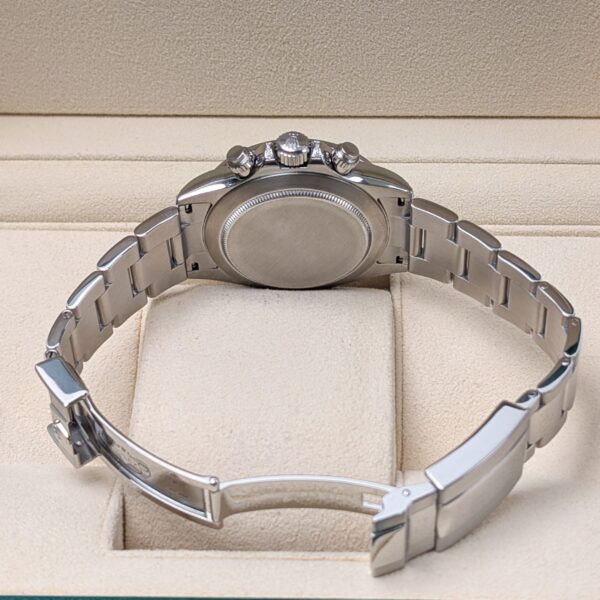 Rolex 116520 Daytona 40mm Custom Rainbow Black Dial Rainbow Bezel Stainless Oyster - Image 5