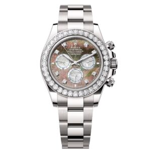 Rolex Daytona 126579RBR-0001 Black and White Mother-of-Pearl Dial Oyster Bracelet