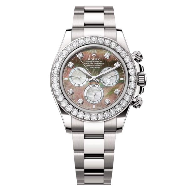 Rolex Daytona 126579RBR-0001 Black and White Mother-of-Pearl Dial Oyster Bracelet