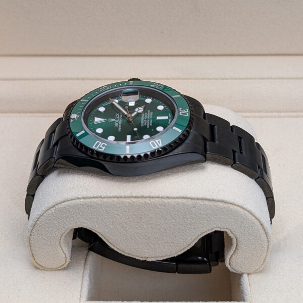 Rolex 126610LV Submariner Black PVD Aftermarket Dial Watch - Image 4