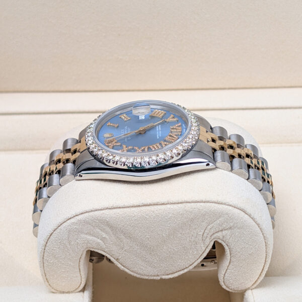 Rolex Datejust 16013 36mm Aftermarket Diamond Bezel, Dial and Band - Image 4