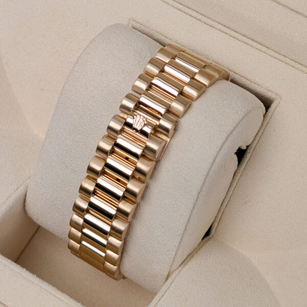 Rolex 36mm 18038 Day-Date Aftermarket Iced Out Dial and Bezel - Image 5