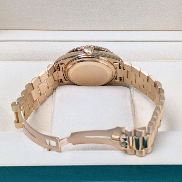 Rolex 36mm 18038 Day-Date Aftermarket Iced Out Dial and Bezel - Image 7