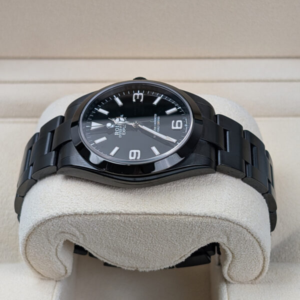 Rolex Explorer 40mm 224270 Black Dial Oyster PVD Coated - Image 4