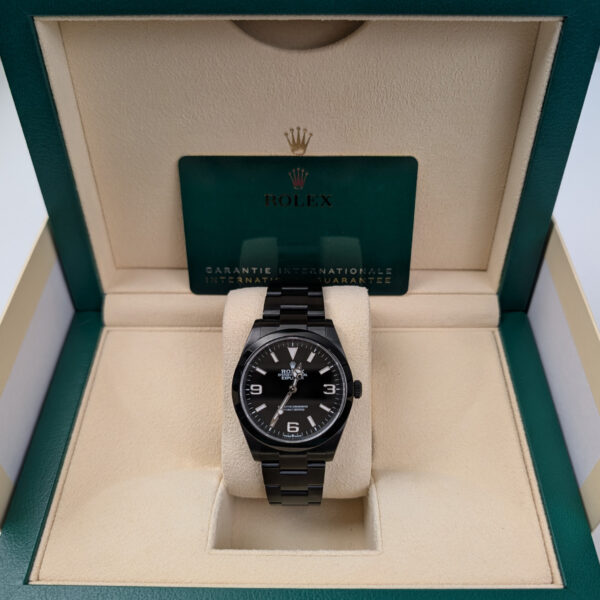 Rolex Explorer 40mm 224270 Black Dial Oyster PVD Coated - Image 7
