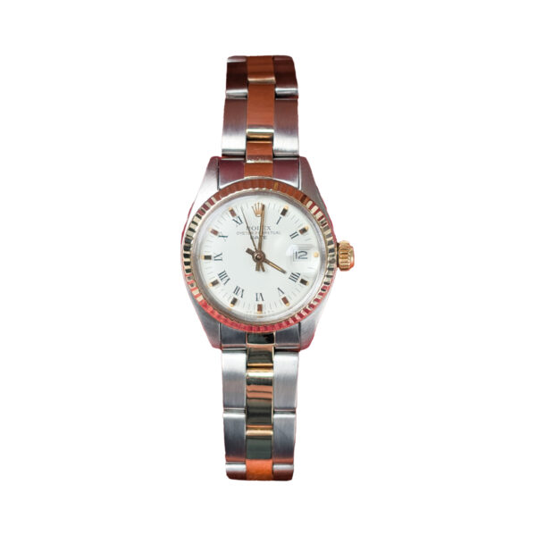 Rolex Date Ladies 6917 26mm Stainless steel and Yellow Gold Watch