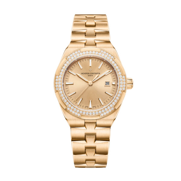Vacheron Constantin 4605V/200R-B968 Overseas Golden Dial Pink Gold