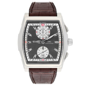 IWC Da Vinci Chronograph IW3764-01 43mm Grey Dial White Gold
