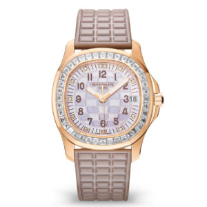 Patek Philippe Aquanaut 5072R Rose Gold Mother-of-Pearl Diamond Watch