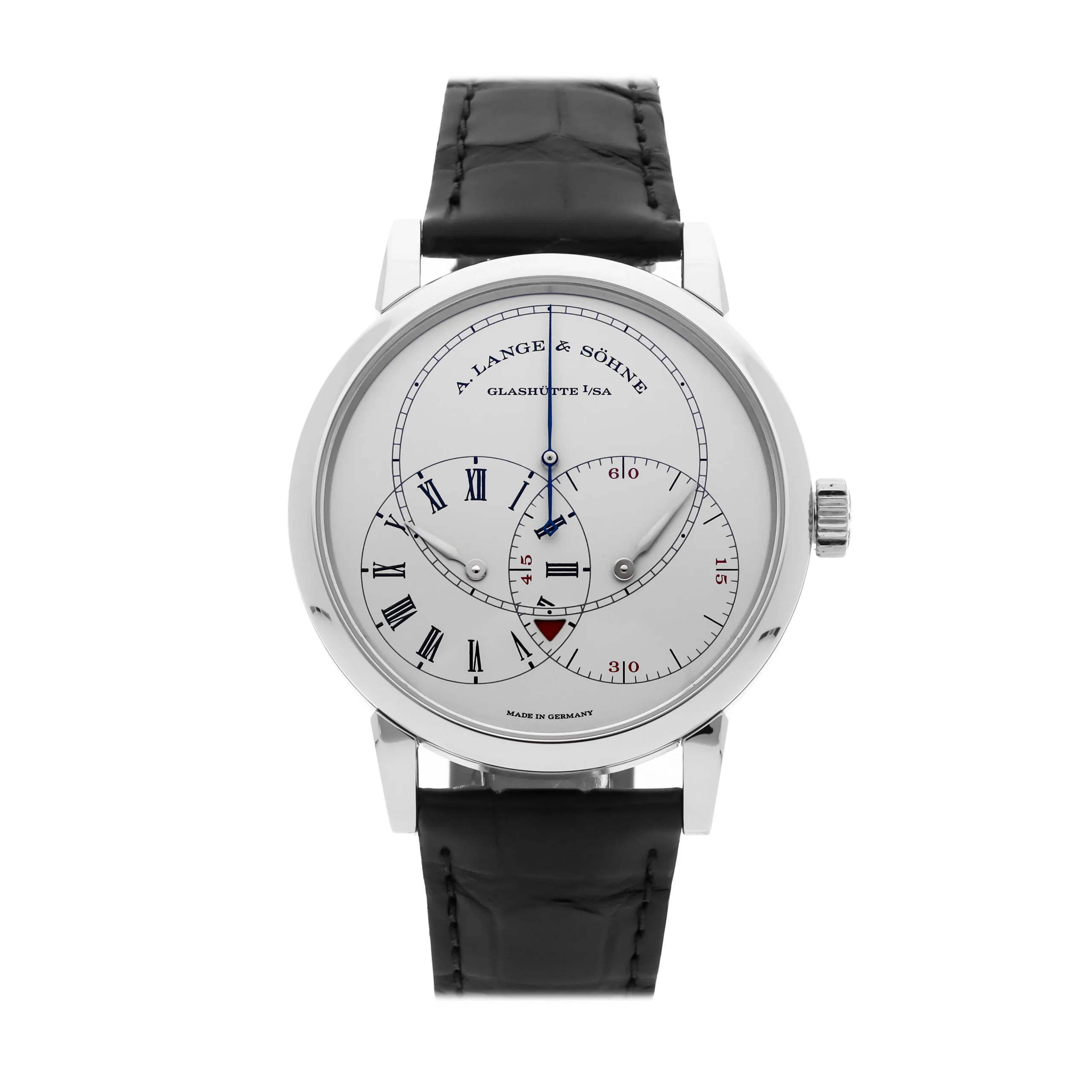A. Lange & Söhne Richard Lange 252.025 39.9MM Platinum Silver Dial