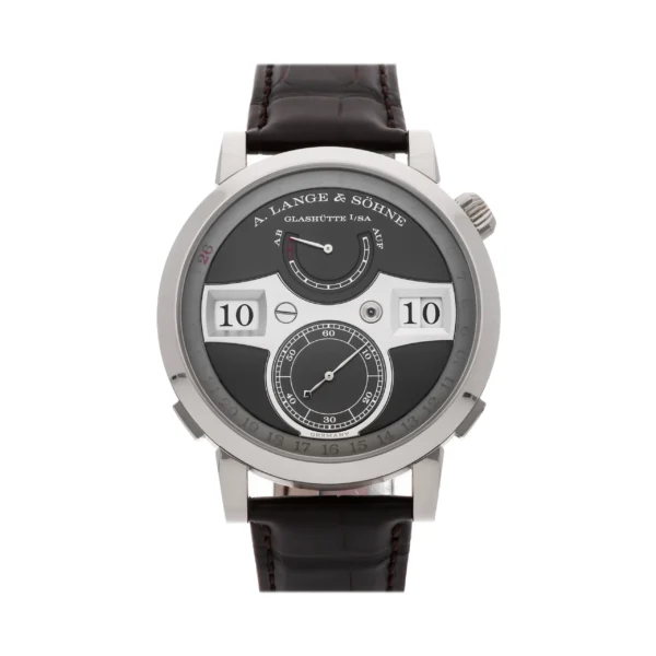 A. Lange & Söhne Zeitwerk 148.038 44MM White Gold Gray Dial