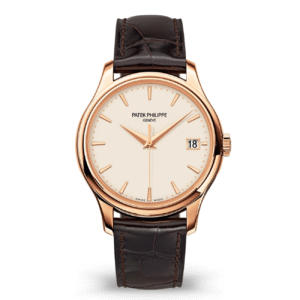 Patek Philippe Calatrava 5227R-001 Rose Gold Ivory Dial Watch