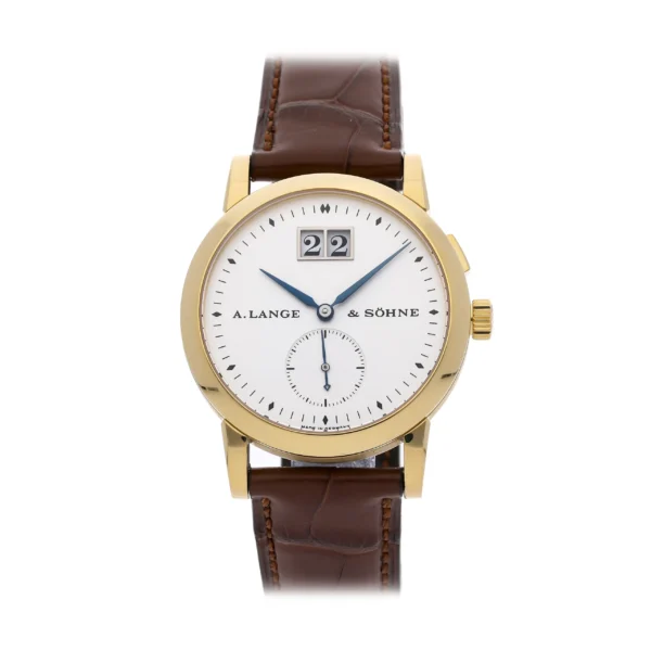 A. Lange & Söhne Saxonia 102.002 33MM Yellow Gold Silver Dial