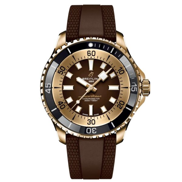 Breitling Superocean N17376201Q1S1 44mm Bronze Brown Dial Watch