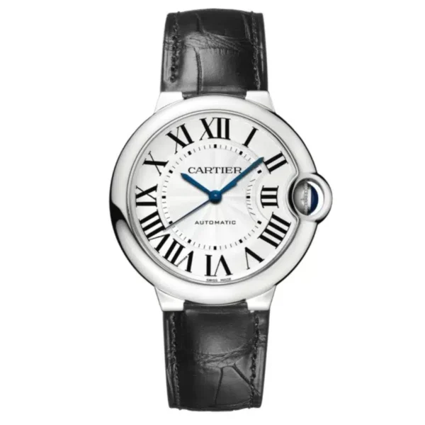 Cartier Ballon Bleu WSBB0028 36MM Silver Dial Stainless Steel Watch