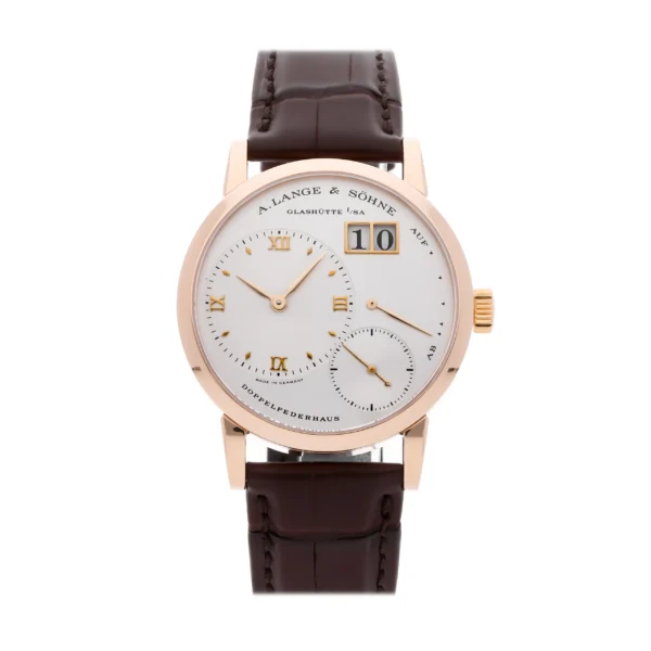 A. Lange & Söhne Lange 1 111.032 36MM Rose Gold Silver Dial