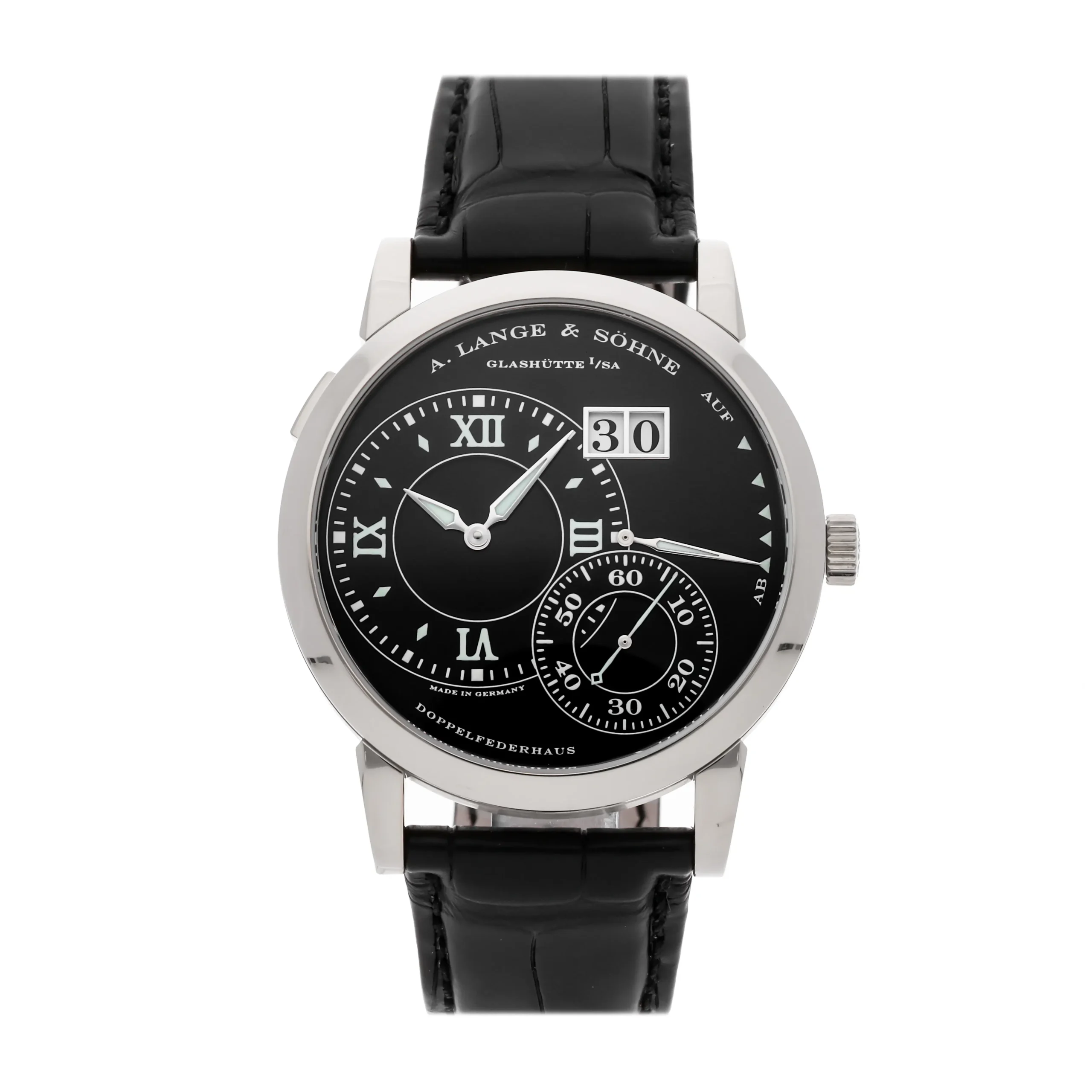 A. Lange & Söhne Lange 1 115.029 41MM White Gold Black Dial