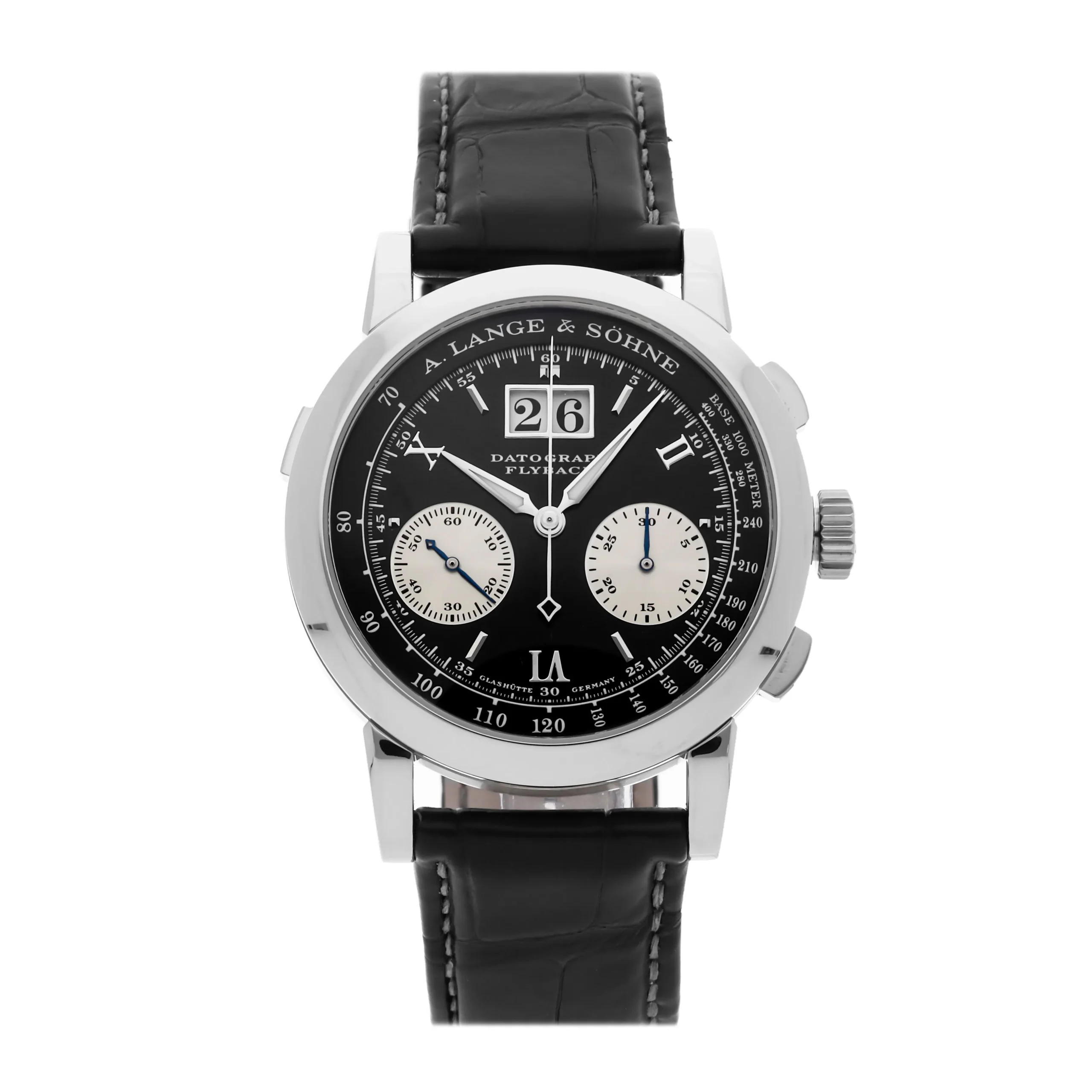 A. Lange & Söhne Datograph 403.035 39MM Platinum Black Dial